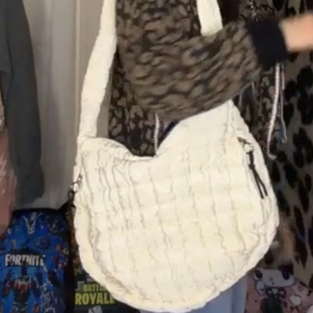 Cream Quilted Shoulder Bag NWT